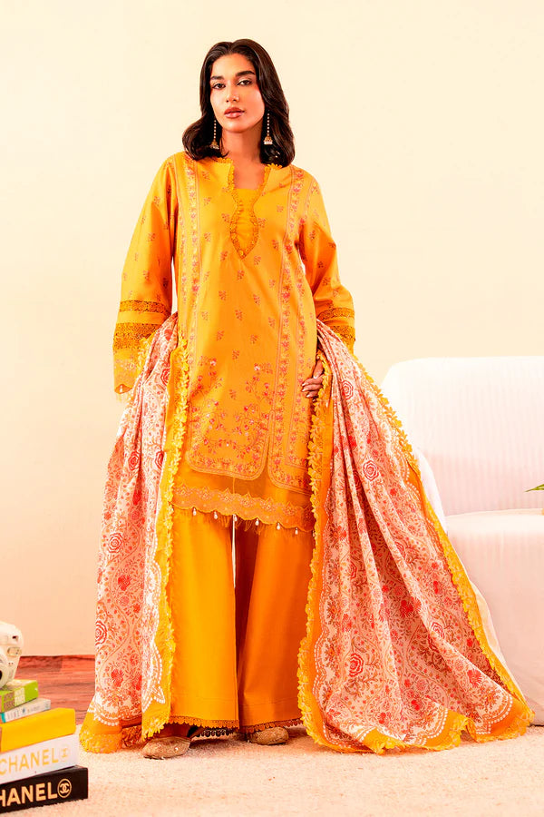 AMBER(3Pc Digital Printed Suit)